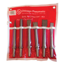 6 Pc. 10, 2mm Round Shank Chisel Set CA155807