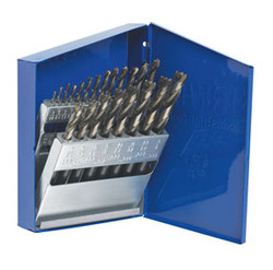 21 Pc. High Speed Steel Drill Bit Set with Turbo Point Tip 73149