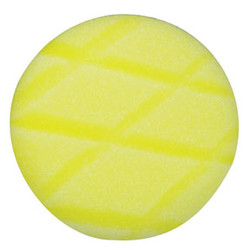 3" Yellow Diamond Cut Foam Pad 4635
