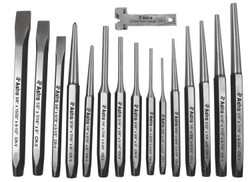 16 Pc. Punch and Chisel Set 1600