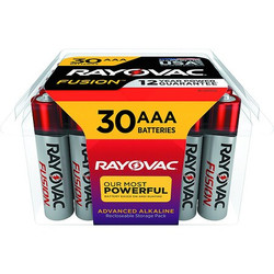 Rayovac Standard Battery,AAA,Alkaline,PK30 82430PPFUS