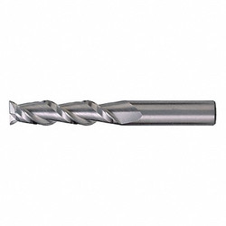 Cleveland Sq. End Mill,Single End,Carb,3/8" C60488