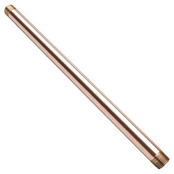 Sim Supply Pipe,Red Brass,1/8 x 36 In  460-360