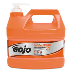 GOJO® Natural Orange Pumice Hand Cleaner, Citrus, 1 Gal Pump Bottle 0955-04