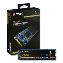 Emtec® X300 Power Pro Internal Solid State Drive, 1 Tb, Pcie ECSSD1TX300