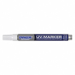 Dykem UV Marker,Permanent,Medim,Clear-Invisble  91195-1