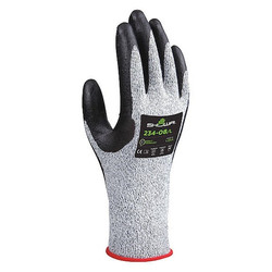 Showa Coated Gloves,Gray,XL 234