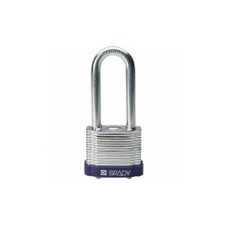 Brady Keyed Padlock,Alike,1-5/16"W,PK3 123277