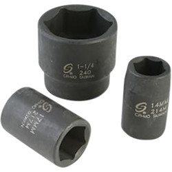 1/2" Drive, Impact Socket, 12mm 212M