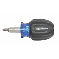 Westward Multi-Bit Screwdriver, NumBits 3 401L12