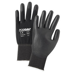 West Chester Protective Gear Coated Gloves,Size L,PK12 713SUCB/L