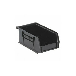 Quantum Storage Systems Hang and Stack Bin,Black,PP,3 in QUS220BK