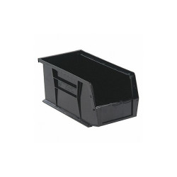 Quantum Storage Systems Hang and Stack Bin,Black,PP,5 in QUS230BK