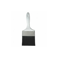 Manufacturer Varies Paint Brush,4",Flat Sash,Polyester,Soft 1XRJ2