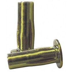 Sim Supply Rivet Nut,Slotted Body,Zinc Yellow,PK5  CPB2-3118-280-5