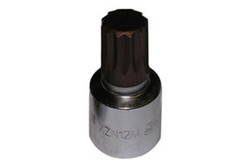 12M XZN Driver Triple Square Socket w/ 3/8" Sq Dr XZN112