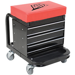 Heavy Duty Toolbox Creeper Seat, 450lb Capacity 81047