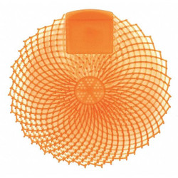 Impact Products Urinal Screen,Round,Orange,1.44 oz,PK12 159636