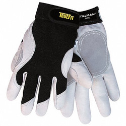 Tillman Mechanics Gloves,Black/Pearl,L,PR 1470L