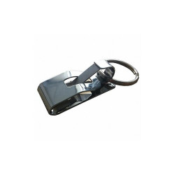 Sim Supply Belt Key Holder,Clip On,Silver  25PA32