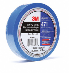 3m Floor Tape,Blue,1 inx108 ft,Roll  471