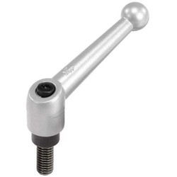 Kipp Adjustable Handle,1/2"-13,Zinc K0116.4A53X50