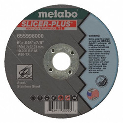 Metabo CutOffWheel,7/8"Connect.,A60TX 655998000