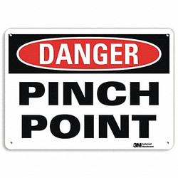 Lyle Danger Sign,7 inx10 in,Plastic U1-1088-NP_10X7