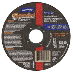 Norton Abrasives CutOff Whl,Gemini Rightcut,5"x.045"x7/8"  66252823603