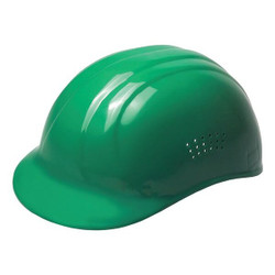 Erb Safety Bump Cap,Baseball,Pinlock,Green 67