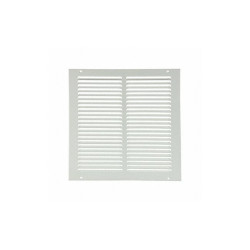 Sim Supply Return Air Grille,12x12",White  4JRR8