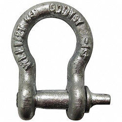 Sim Supply Anchor Shackle,1,000 lb,Carbon Steel  55AY05