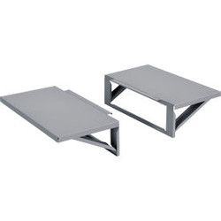Side Shelf Kit For Global Industrial Computer Cabinet Dark Gray Set Of 2