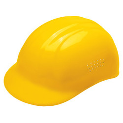 Erb Safety Bump Cap,Baseball,Pinlock,Yellow 67