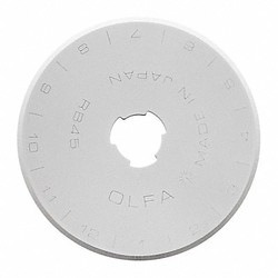 Olfa Rotary Straight Blade,45mm W, PK5 RB45-5