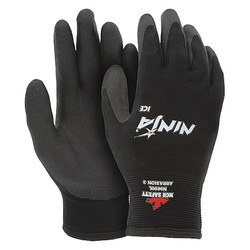 Mcr Safety Coated Gloves,Palm and Fingers,L,10",PR N9690L