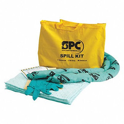 Brady Spc Absorbents Spill Kit,Container Bag,5 gal.,Ylw SKH-PP