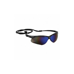 Kleenguard Safety Glasses, Blue, Mirrored, Black 14481
