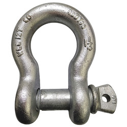 Sim Supply Anchor Shackle,4,000 lb,Alloy Steel  55AY18