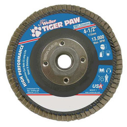 Weiler Fiber Disc,4 1/2 in Dia,5/8in Arbor 98812