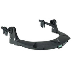 Msa Safety FaceShieldFrame,Black,Plastic,Full-Frame 10121266