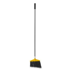 Rubbermaid Commercial Angle Broom,57 in Handle L,11 in Face FG638500GRAY