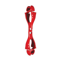 Squids by Ergodyne Glove Clip,Red,6-1/2"  3400