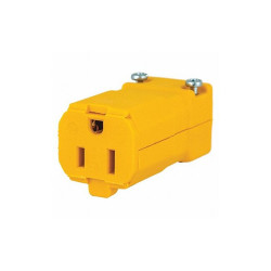 Sim Supply Blade Connector,Yellow,15A,Industrial  BRY5969Y