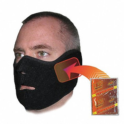 Heat Factory Heated Face Mask,Black,Universal 1781