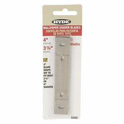 Hyde Replacement Blade,4" Overall L,PK5 33255
