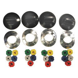 Sim Supply Electric Range Knob Kit,Range Type,PK4  61207