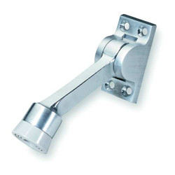 Rockwood Lever Door Holder,Satin Chrme,Cast Brass 461.26D