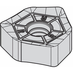 Widia Hex Milling Insert,9.60mm,Carbide XNGJ535ANSNGD3W