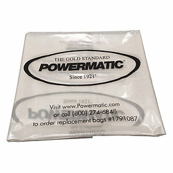 Powermatic Collection Bags, Clear, 20IN Diameter PMCPB-20
